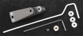 Du-Bro Tailwheel Bracket (.40 Size Airplanes) (1/pkg) - Click Image to Close