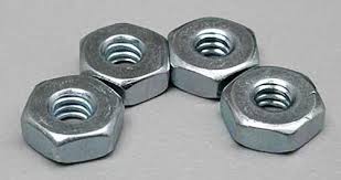 Du-Bro 4-40 Steel Hex Nuts (4/pkg)