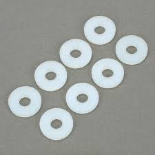 Du-Bro No. 10 Nylon Flat Washer (8/pkg)