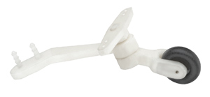 Du-Bro Micro Steerable Tail Wheel (1/pkg) - Click Image to Close