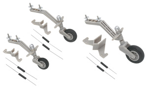 Du-Bro Semi-Scale Tailwheel System (for 20-60 Size) (1/pkg)