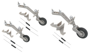 Du-Bro Semi-Scale Tailwheel System (for 40-90 Size) (1/pkg)