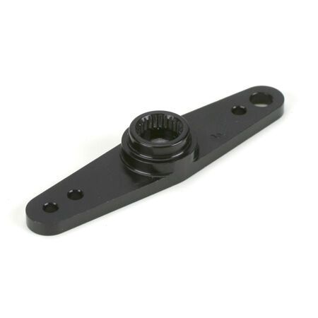 Dynamite Machined Aluminum Servo Arm: 25T Fut Black