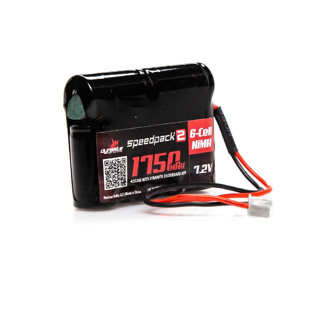 Dynamite SPEEDPACK2 7.2V 1750MAH 6 CELL NiMH PACK: MINIT