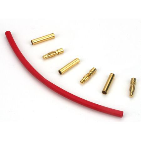 Dynamite Gold Bullet Connector Set, 4mm (3)