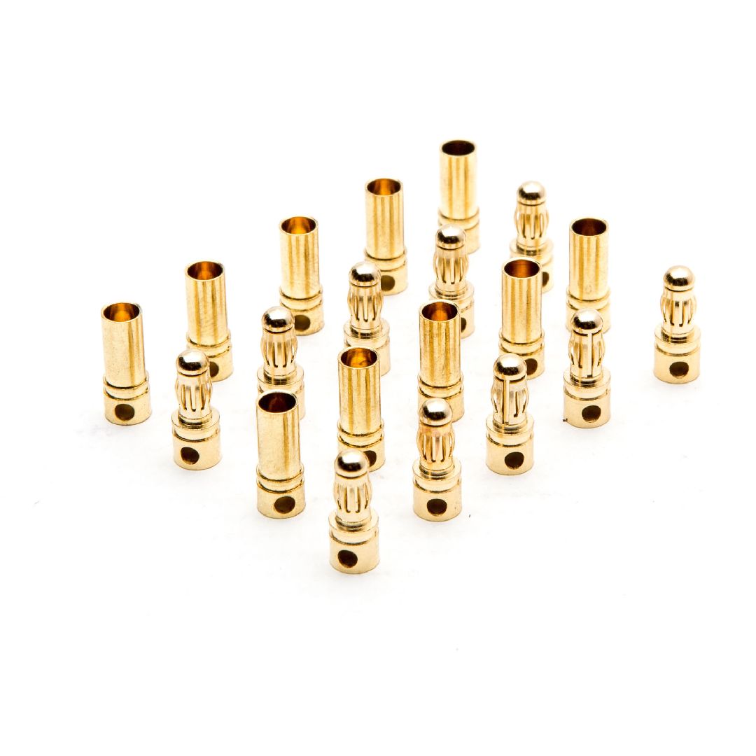 Dynamite Gold Bullet Connector Set, 3.5mm (10)