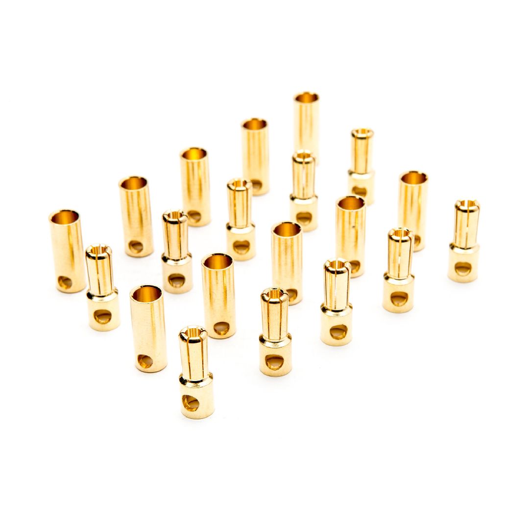 Dynamite Gold Bullet Connector Set, 5.5mm (10)