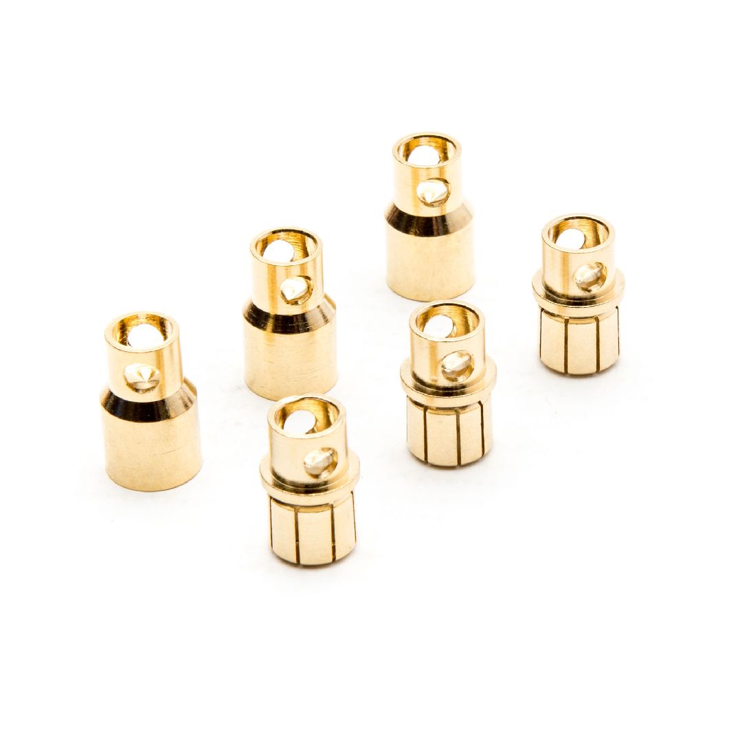 Dynamite Gold Bullet Connector Set, 8.0mm (3)