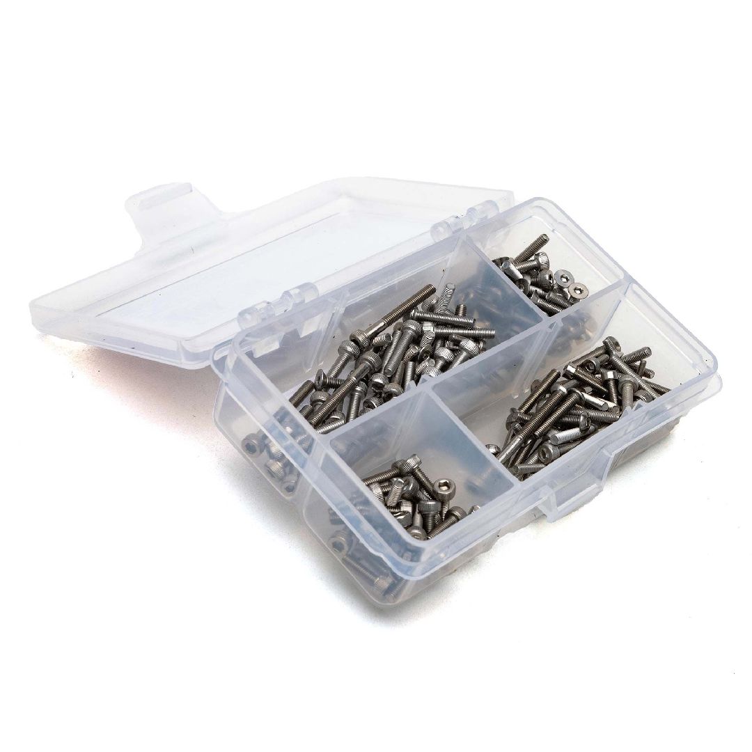 Dynamite Stainless Steel Screw Set: Axial SCX 10 II