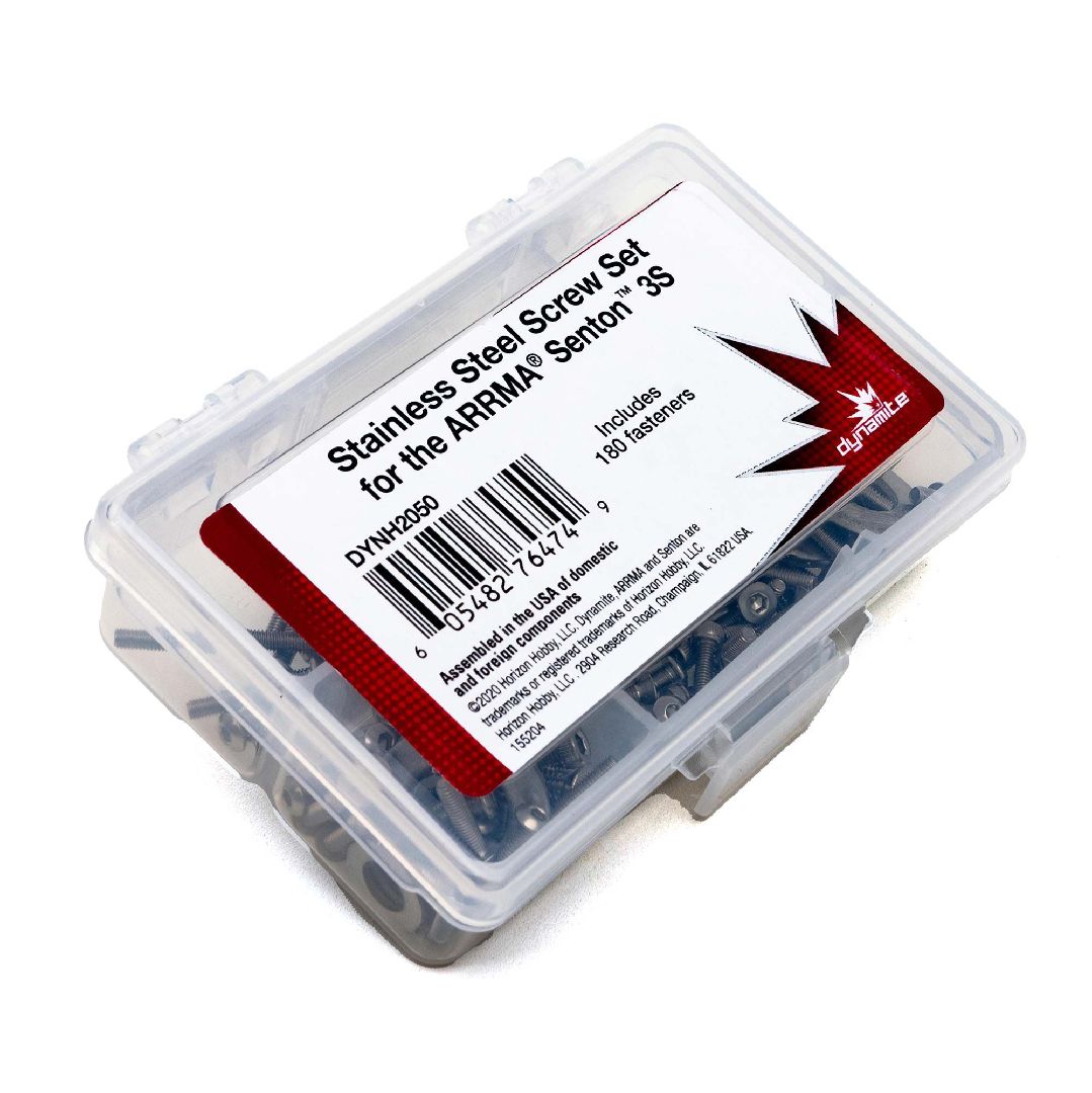 Dynamite Stainless Steel Screw Set: Arrma Senton 3S