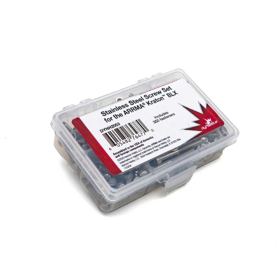 Dynamite Stainless Steel Screw Set: Arrma 1/5 Kraton 8S BLX