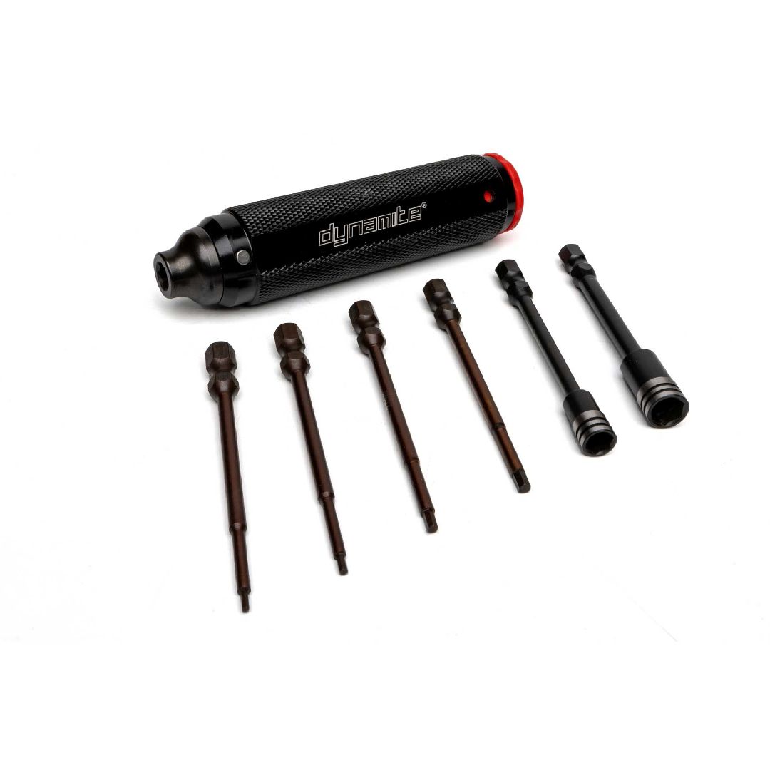 Dynamite 7 in 1 1/4 Drive Tool Set w/Handle