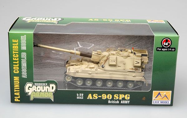 Easy Model 1/72 AS-90 SPG - British Army (THOR) - Click Image to Close