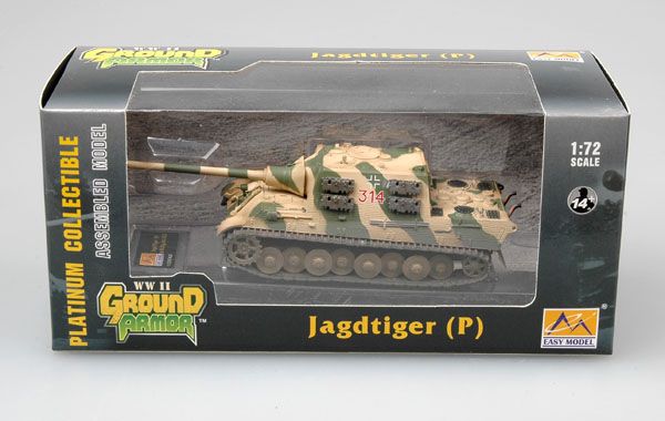 Easy Model 1/72 Jagd Tiger (Porsche) S.Pz.Jag.Abt.653,Tank 314