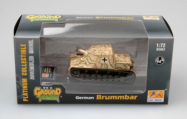 Easy Model 1/72 Brummbar (Mid) StuGAbt 216 Italy 1944