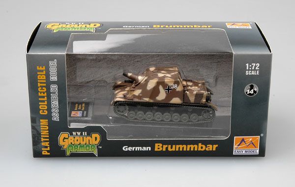 Easy Model 1/72 Brummbar (Mid Production) Eastern Front 1944 - Click Image to Close