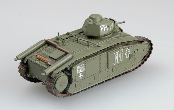 Easy Model 1/72 Char B1 August 1944,Paris,German Flammpanzerwer