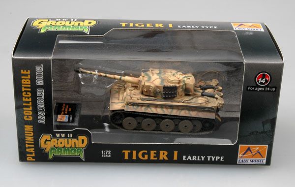 Easy Model 1/72 Tiger 1 (Early) - Das Reich - Russia, 1943 - Click Image to Close