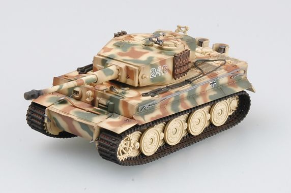 Easy Model 1/72 Tiger I (late production) Schwere SS Pz.Abt.102, 1944, Normandy, Tiger 242