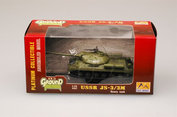 Easy Model 1/72 JS-3 heavy tank - Chinese border1972