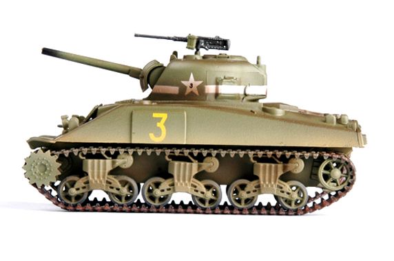 Easy Model 1/72 M4 Tank (Mid.) - 1st Armored Div. - Click Image to Close