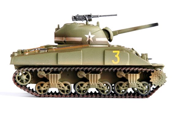 Easy Model 1/72 M4 Tank (Mid.) - 1st Armored Div. - Click Image to Close