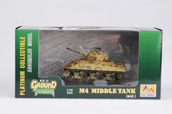 Easy Model 1/72 M4 Tank (Mid.) - 4th Armored Div.