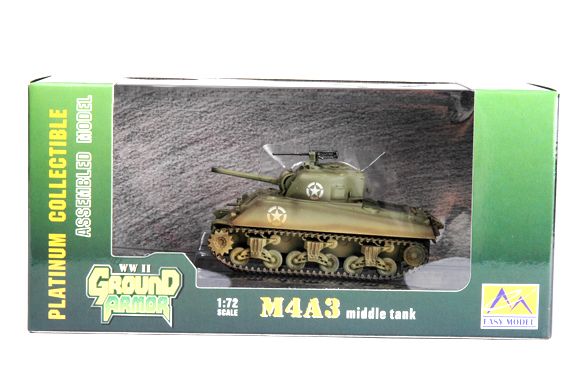 Easy Model 1/72 M4A3 Middle Tank - 1944 Normandy