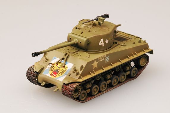 Easy Model 1/72 M4A3E8 Middle Tank - 64th Tank Battalion