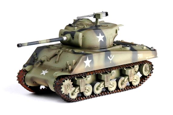 Easy Model 1/72 M4A3 (76)w - 714th Tank Battalion12th Division - Click Image to Close