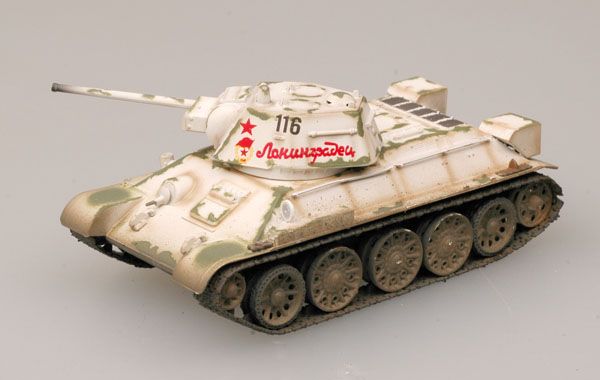 Easy Model 1/72 T-34/76 Model 1943 (1944 spring) - Click Image to Close