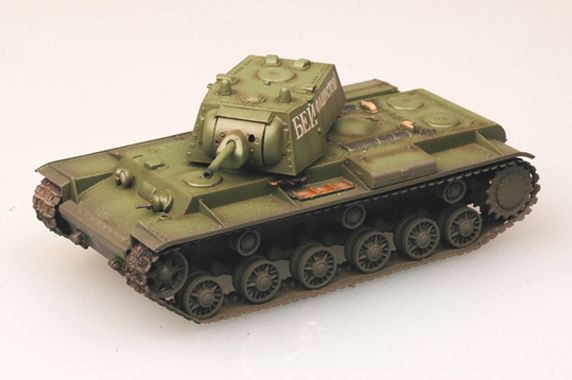 Easy Model 1/72 Russian KV-1 1941 Green color - Click Image to Close