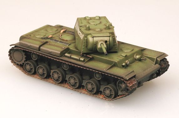 Easy Model 1/72 Russian KV-1 1941 Green color - Click Image to Close