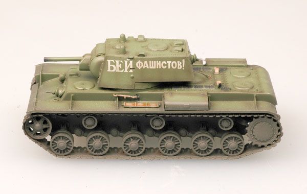 Easy Model 1/72 Russian KV-1 1941 Green color - Click Image to Close