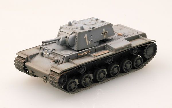 Easy Model 1/72 Captured KV-1 of the 8th Panzer Division