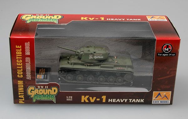 Easy Model 1/72 Russian KV-1 Charkov area, April 1942