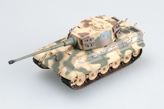 Easy Model 1/72 Tiger II Schwere SS.Pz.Abt.501, tank #224