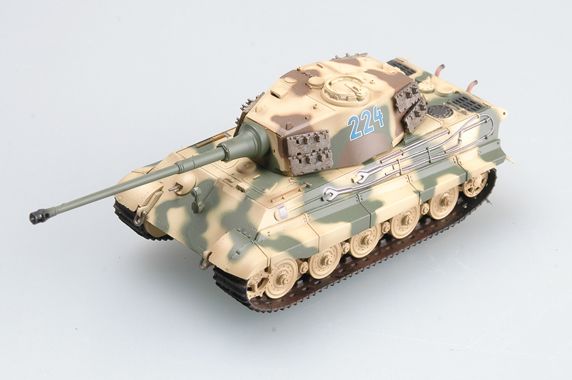 Easy Model 1/72 Tiger II (Henschel turret) Schwere SS.Pz.Abt.501, tank #224