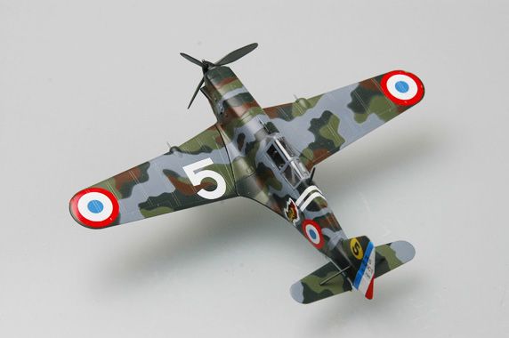 Easy Model 1/72 MS.406-No.795 (L-824) GC III/6. 6 Escadrille