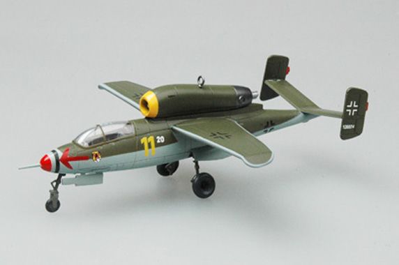 Easy Model 1/72 He.162A-2 (W,Br,120074)3./jg1, May 1945