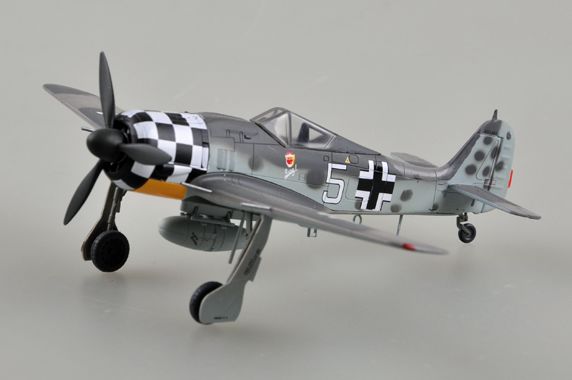 Easy Model 1/72 FW190A-6, "white 5", Uffz Rudolf Hubl.I./JG1