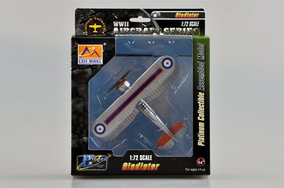 Easy Model 1/72 Gladiator Mk.I 72 Sqn, RAF K6130