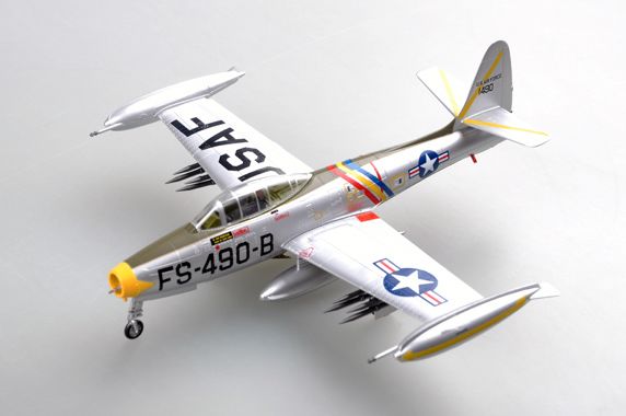 Easy Model 1/72 F-84E, (51-490),523 FES, Lt. Col. William Bertram January 1951.