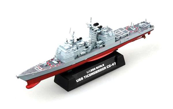 Easy Model 1/1250 CG-47 Ticonderoga Cruiser - Click Image to Close