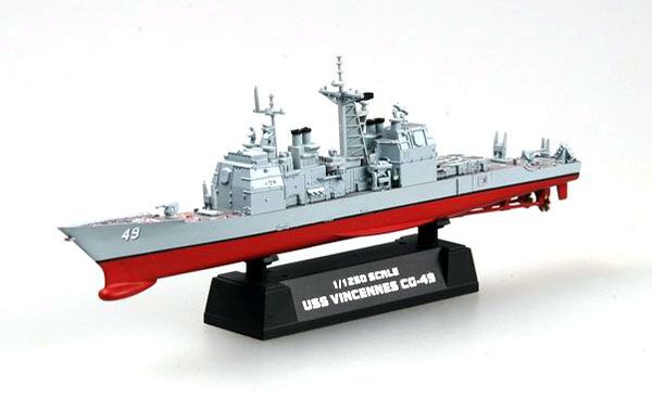 Easy Model 1/1250 CG-49 VIincenns Cruiser - Click Image to Close