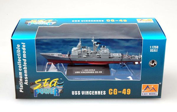 Easy Model 1/1250 CG-49 VIincenns Cruiser - Click Image to Close