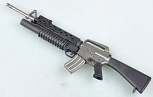 Easy Model 1/3 M16A2-M203 - Click Image to Close