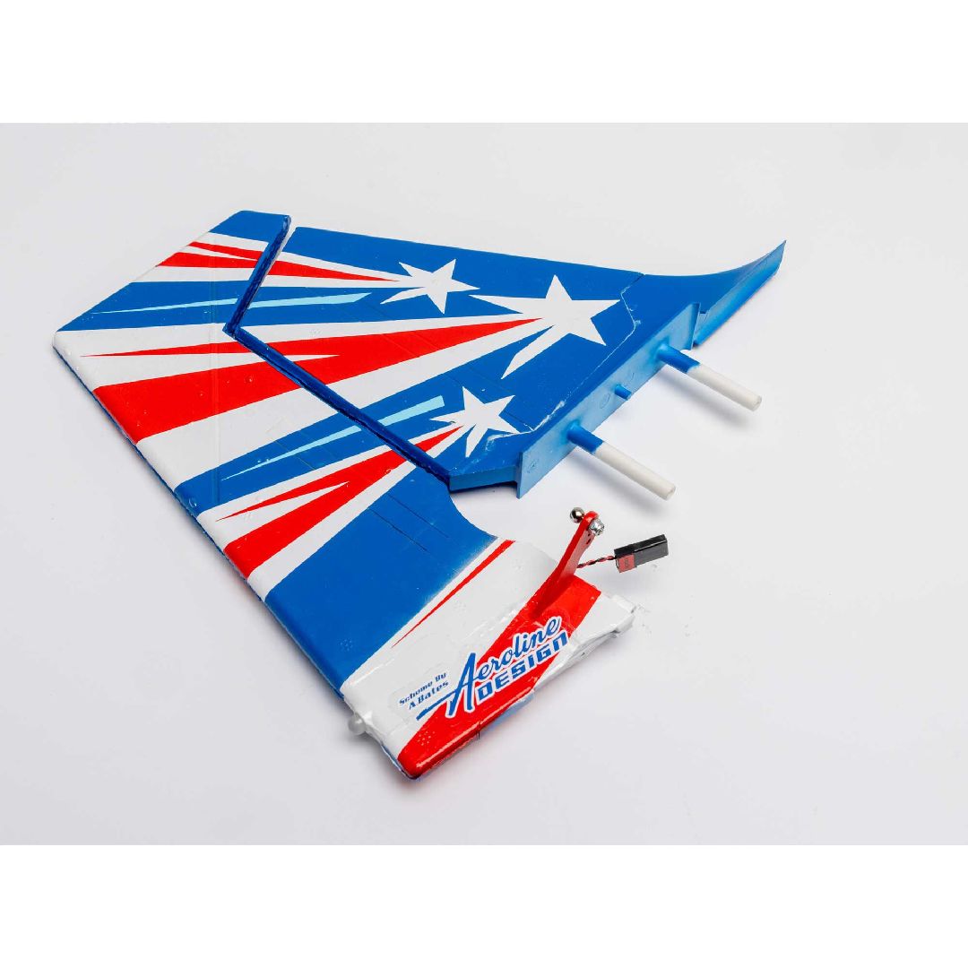 E-Flite Vertical Stabilizer and Rudder w/ LED: 1.2m