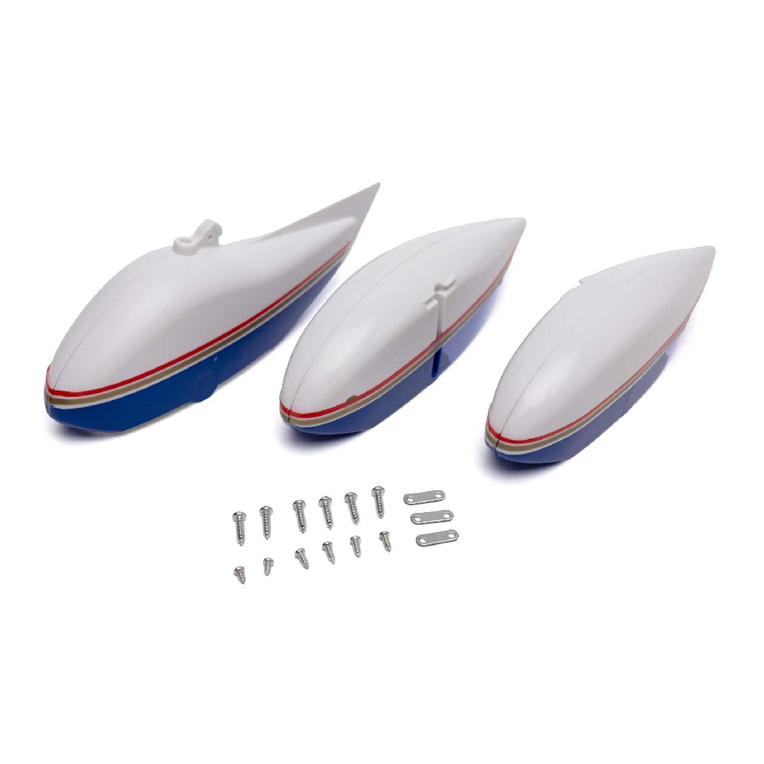 E-Flite Wheel Pants: Cherokee 1.3m Blue