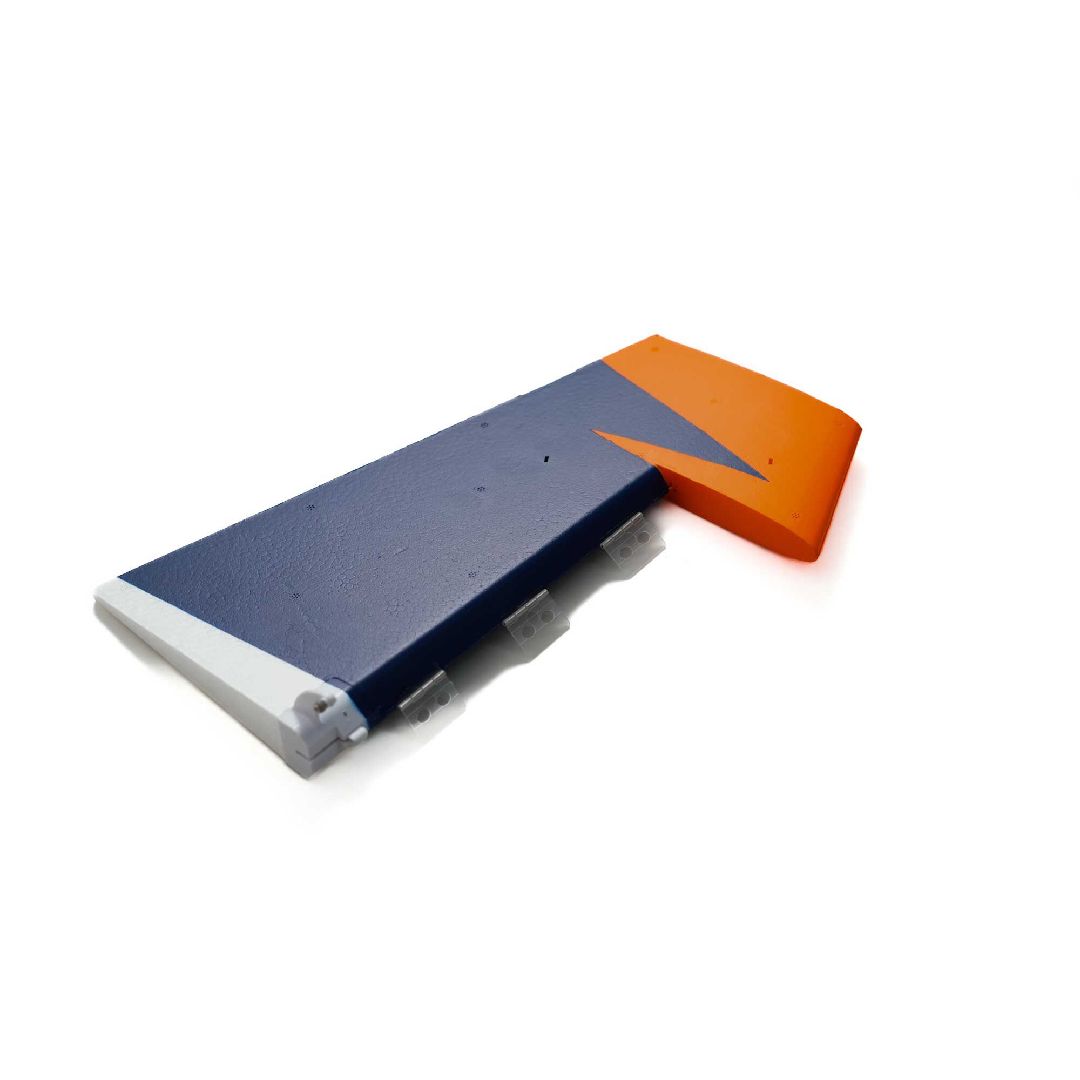 E-Flite Rudder w/hinges; Extra 330 SC 1.3m